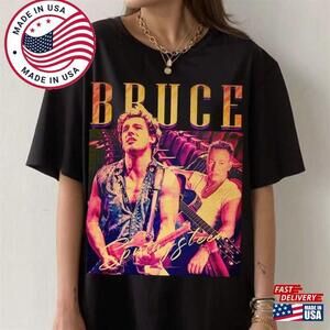 Bruce Springsteen Unisex Shirt Rock Tour